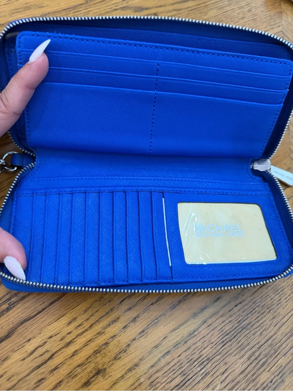 SOLD! NWOT Michael Kors Cobalt Blue Women's Wallet